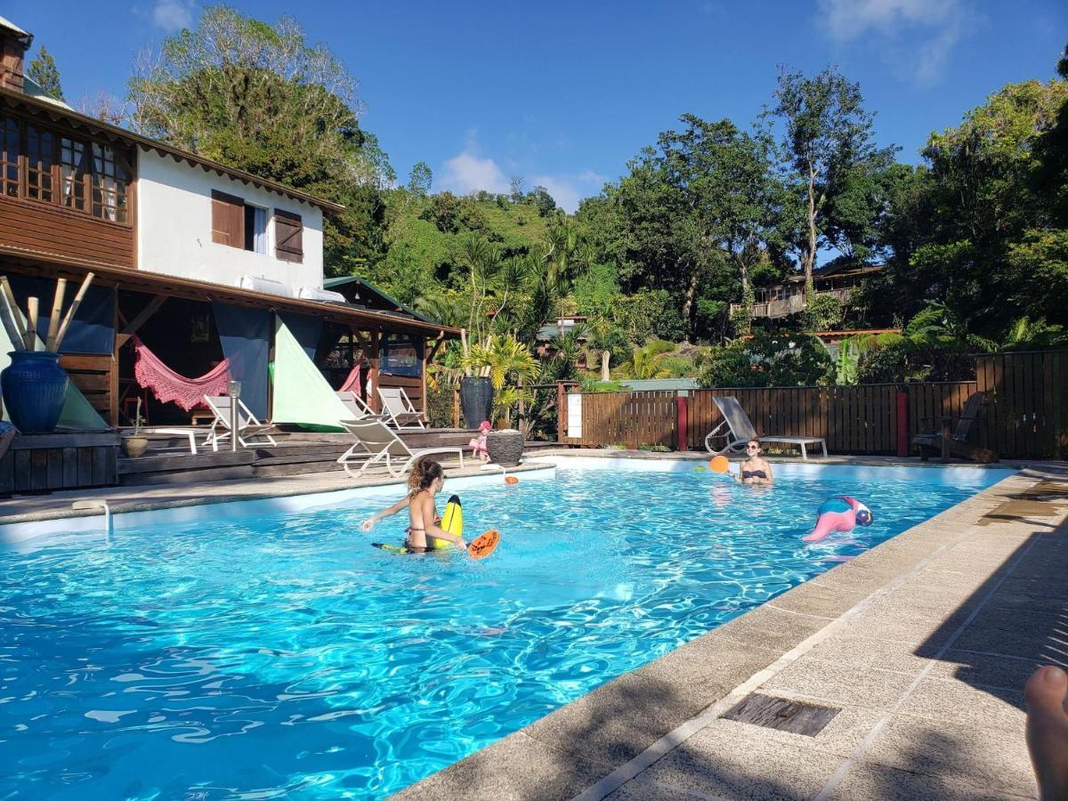 Les Bananes Vertes Ecolodges サン・クロード エクステリア 写真